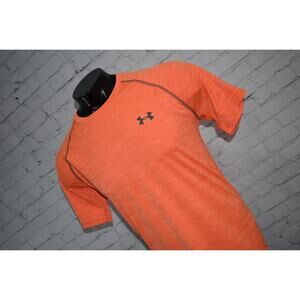 Under Armour Gym Shirt Mens Size Large Loose HeatGear Performance Polyester